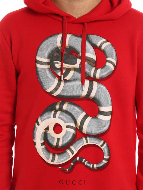 gucci snake sweater red|Gucci lamb print sweater.